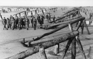Atlantvolden under inspektion af Erwin Rommel.