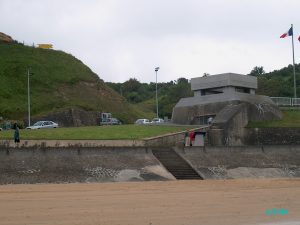 Omaha Beach - Vierville sur Mer - Forsvarsstilling WN72 ved Exit D1