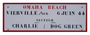 Omaha Beach - Vierville sur Mer - Exit D1