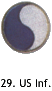 Insignia 29. US Division