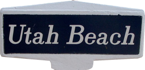 Utah Beach vejskilt