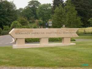 Normandy American Cemetery and Memorial - Entry